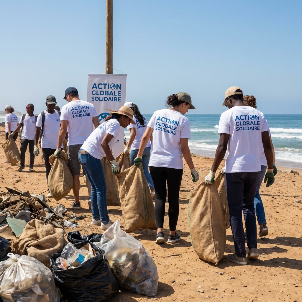 Opération nettoyage des plages réussie